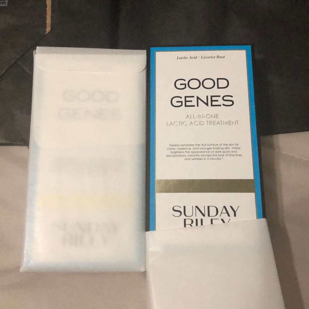 Set of 2 Sunday Riley Good Genes All in one lactic acid treatment.